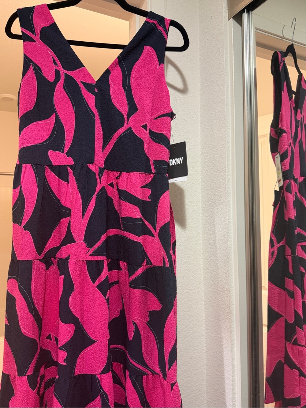 DKNY Women's Tiered Sundress - NEW WITH TAGS